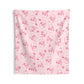 Kawaii Strawberry Milk Indoor Wall Tapestry