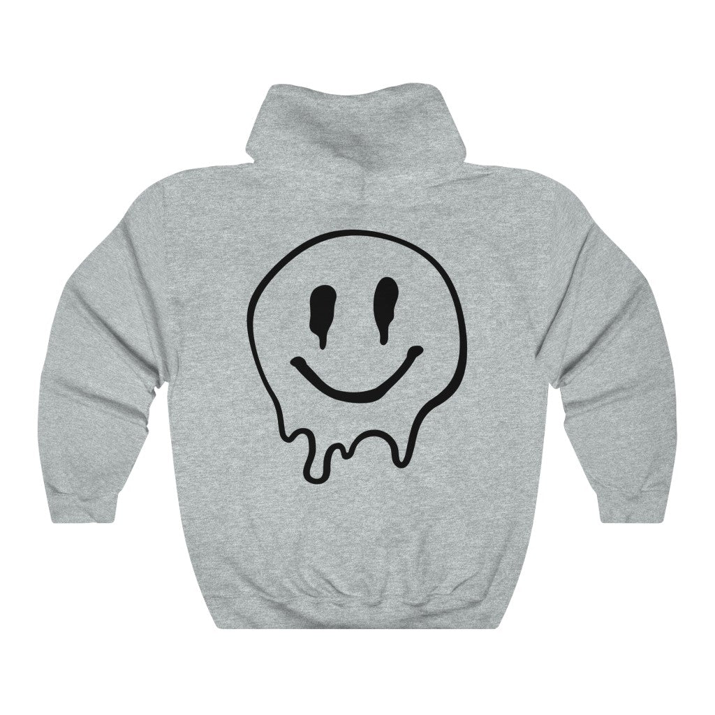 Melting Smiley Face Hoodie