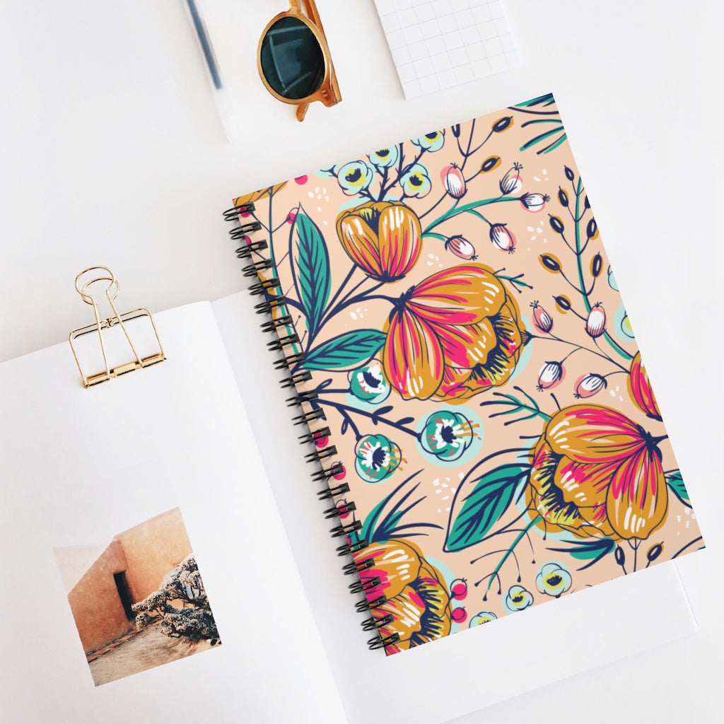 Spring Flowers Spiral Notebook – Allegro's