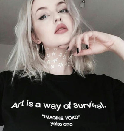 Art Is A Way Of Survival T-Shirt