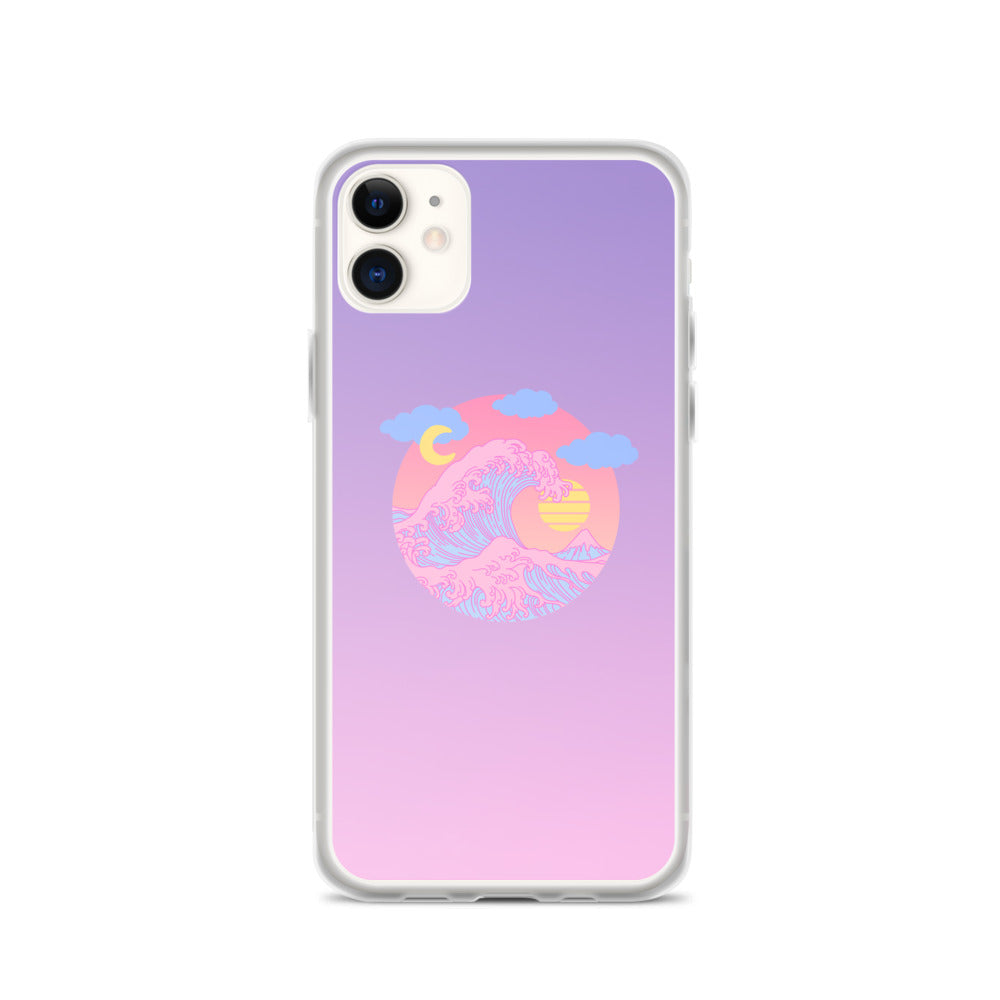 Hokusai Great Wave Kanagawa Kawaii Anime Phone Case