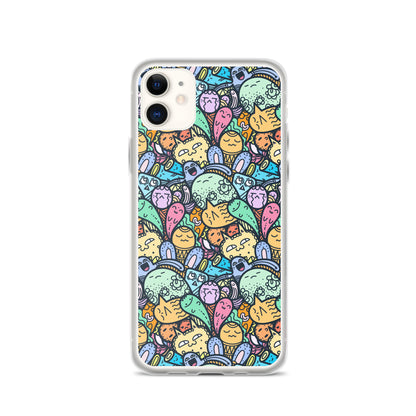 Kawaii Monster Doodles Phone Case