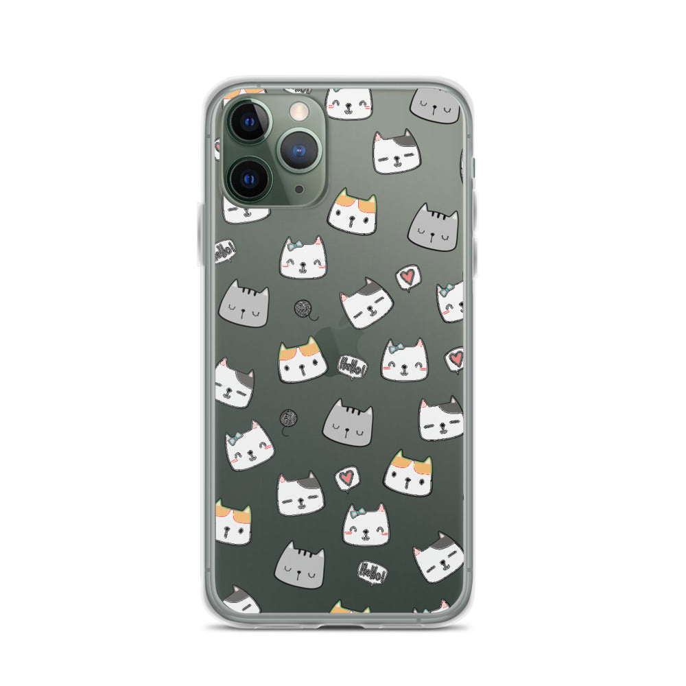 Cute Kawaii Kitty iPhone Case