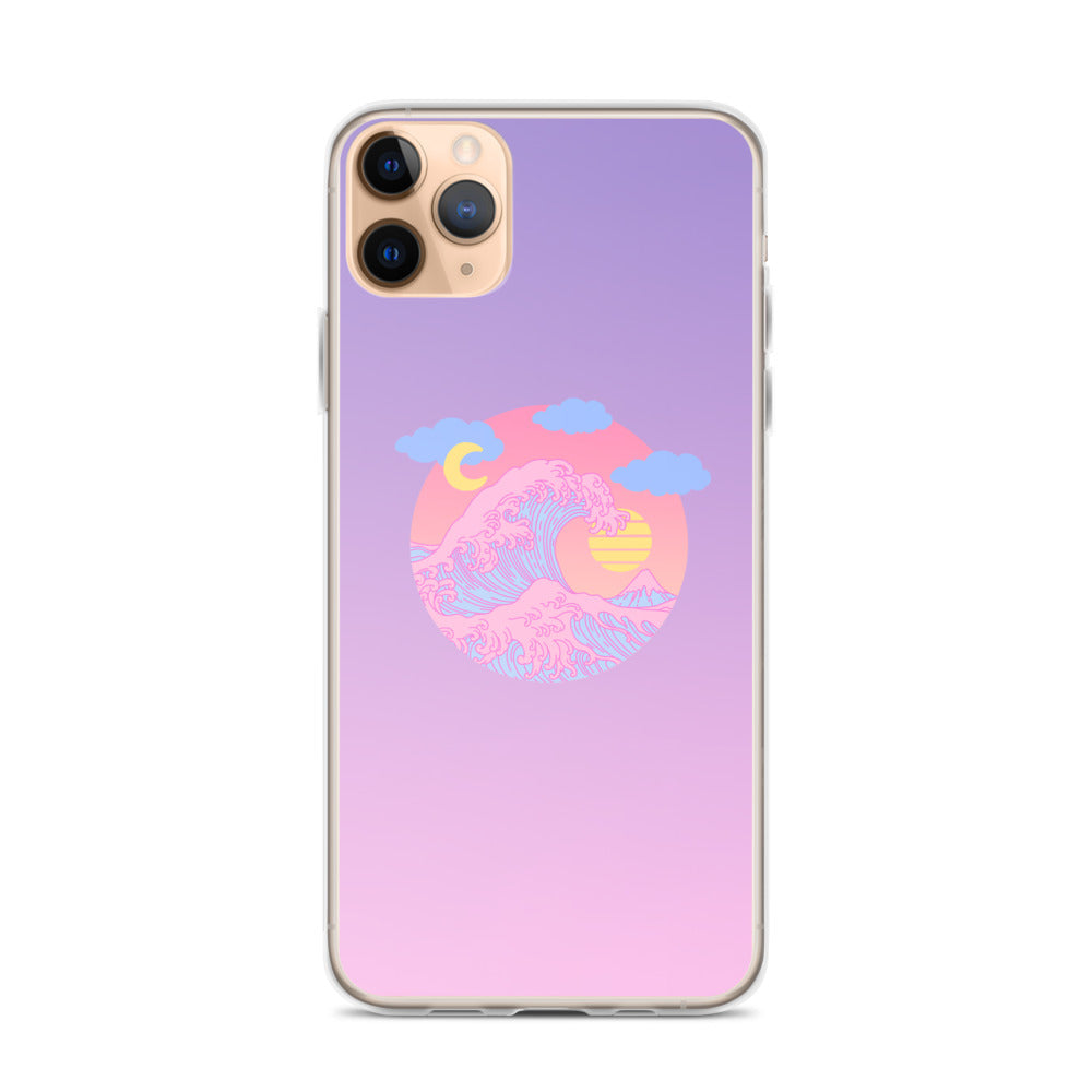 Hokusai Great Wave Kanagawa Kawaii Anime Phone Case