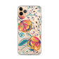 Floral Bloom Clear Phone Case