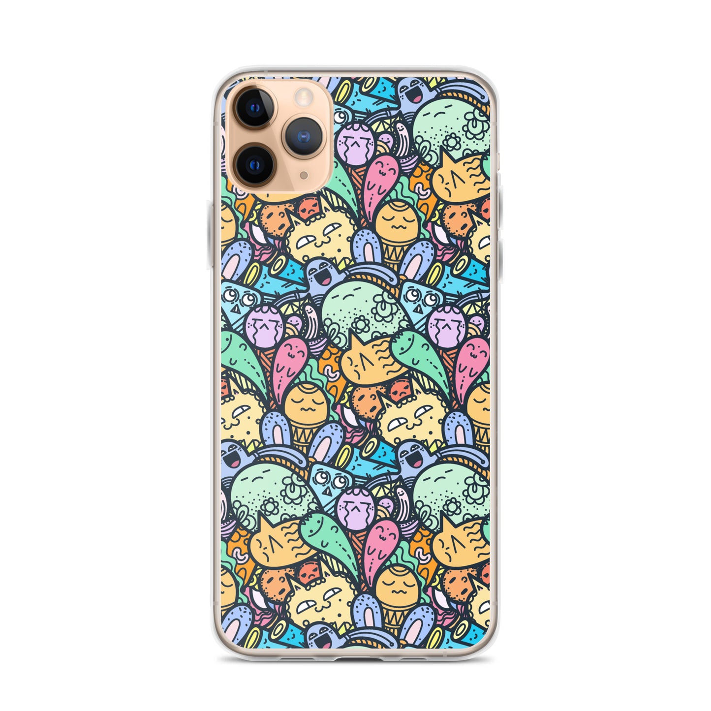 Kawaii Monster Doodles Phone Case