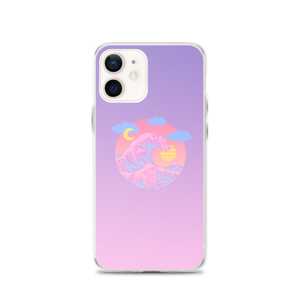 Hokusai Great Wave Kanagawa Kawaii Anime Phone Case