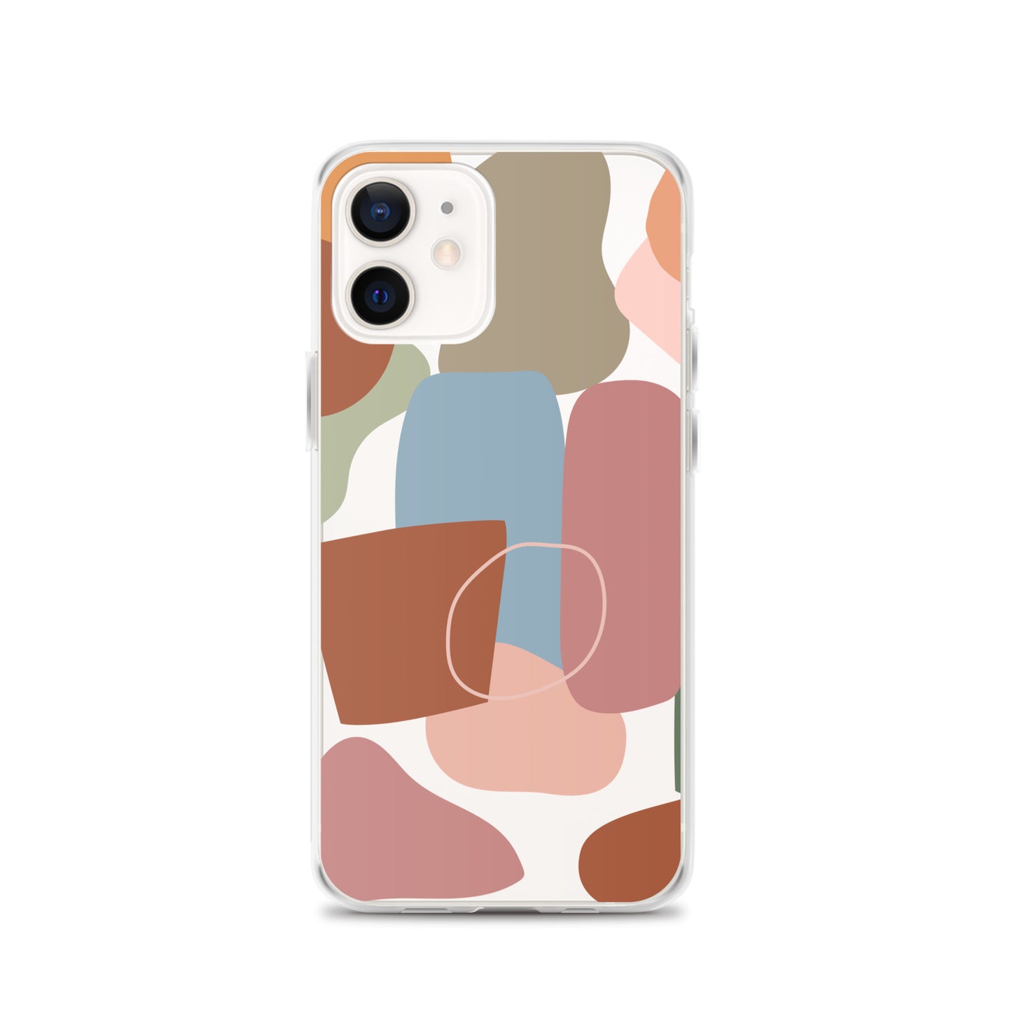 Abstract Clear iPhone Case