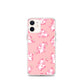 Kawaii Strawberry Cow iPhone Case