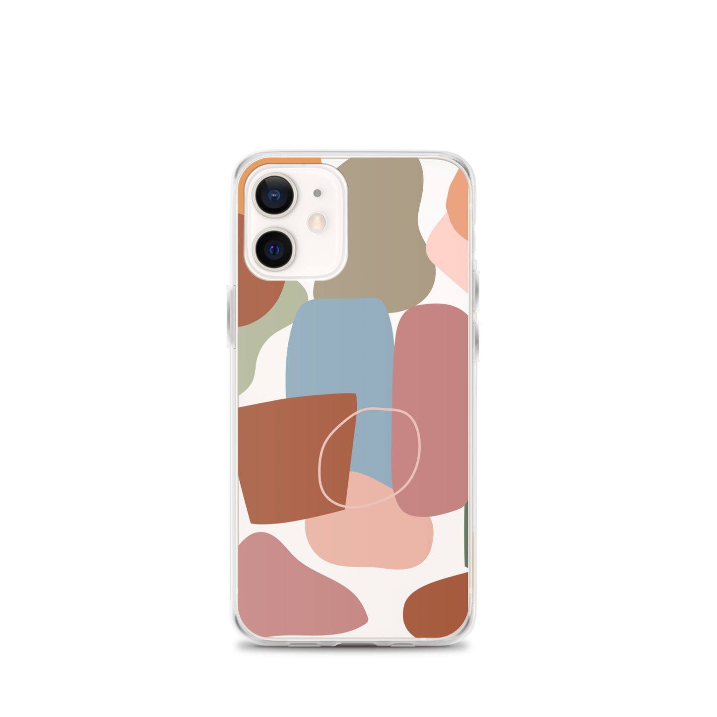 Abstract Clear iPhone Case