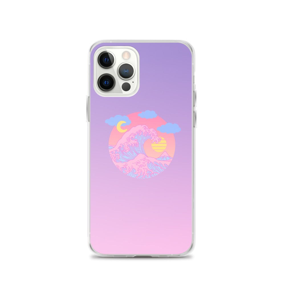 Hokusai Great Wave Kanagawa Kawaii Anime Phone Case