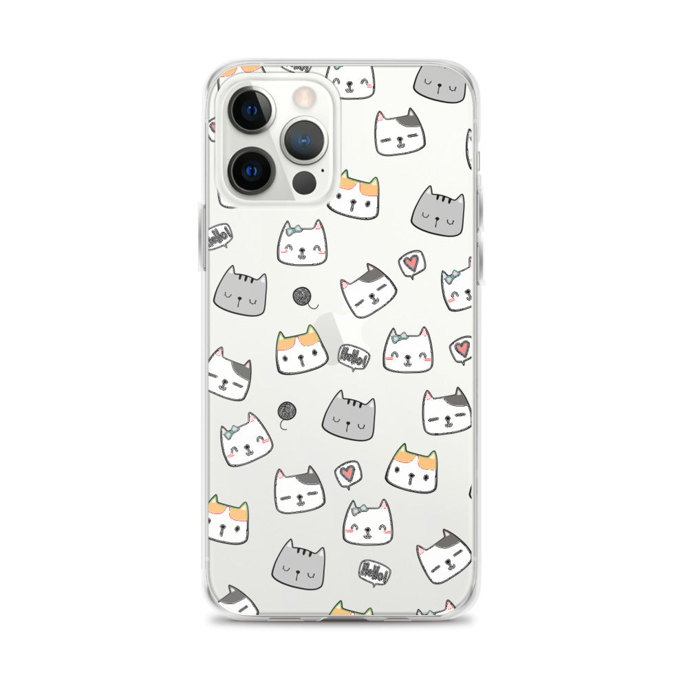 Cute Kawaii Kitty iPhone Case