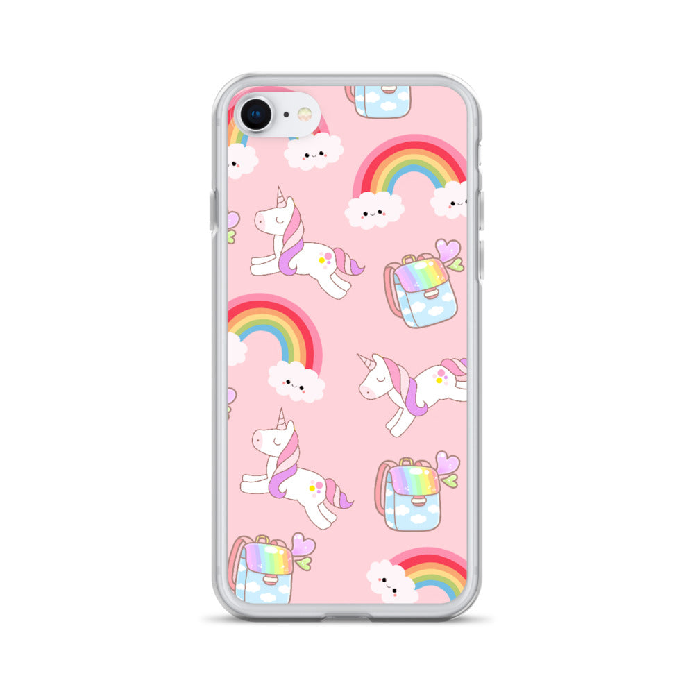 Cute Kawaii Rainbow Unicorn Phone Case