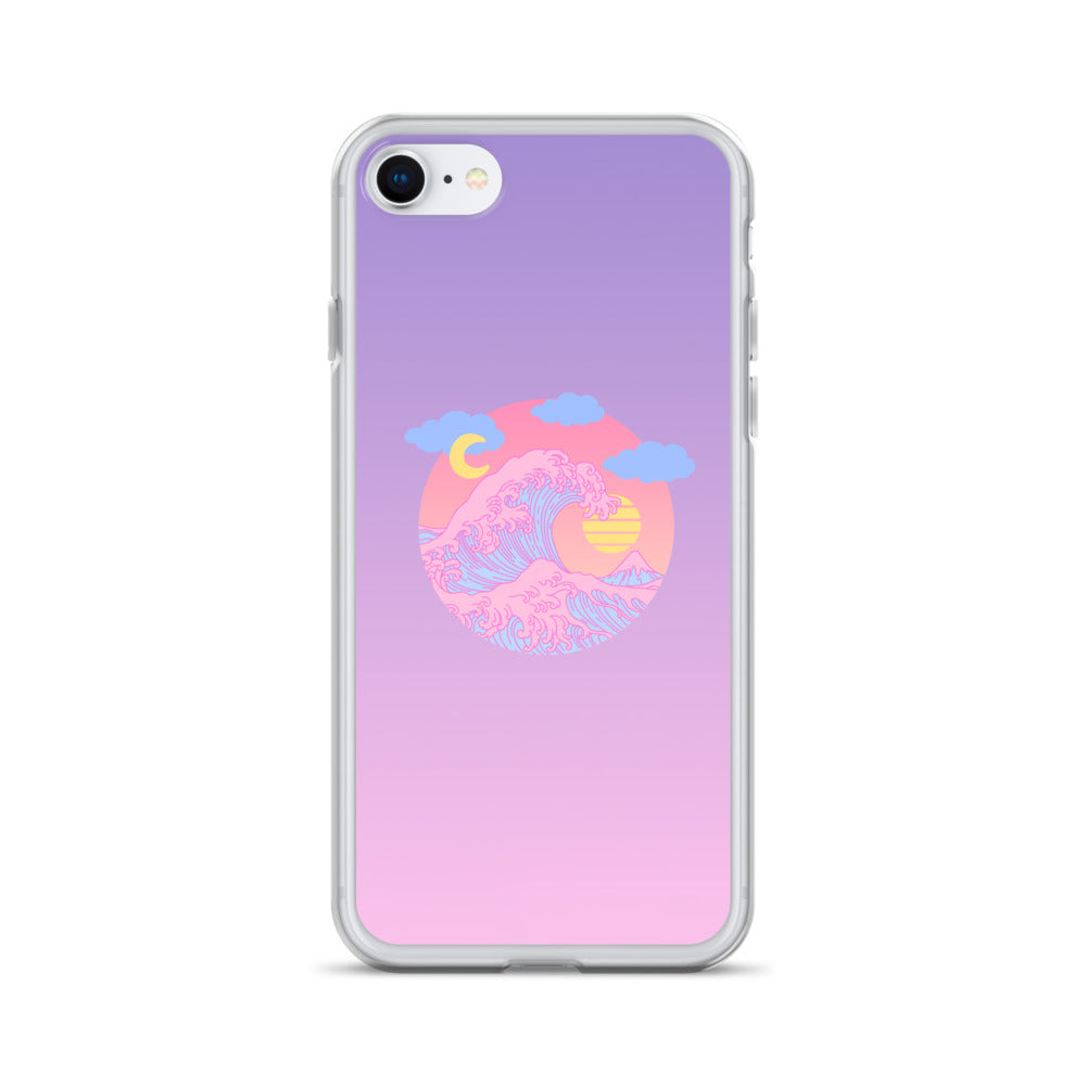 Hokusai Great Wave Kanagawa Kawaii Anime Phone Case