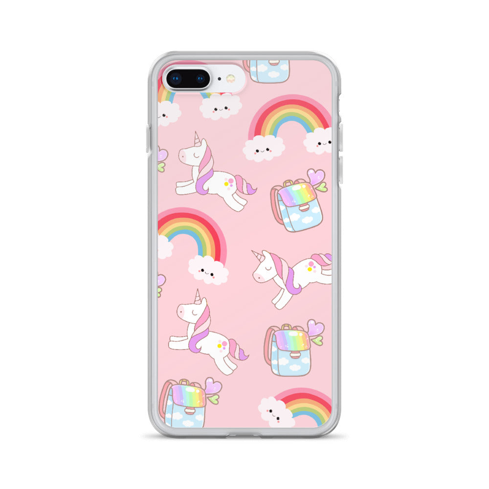 Cute Kawaii Rainbow Unicorn Phone Case