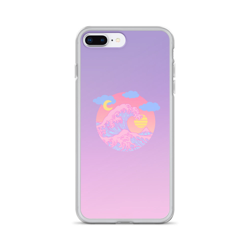 Hokusai Great Wave Kanagawa Kawaii Anime Phone Case