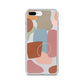 Abstract Clear iPhone Case