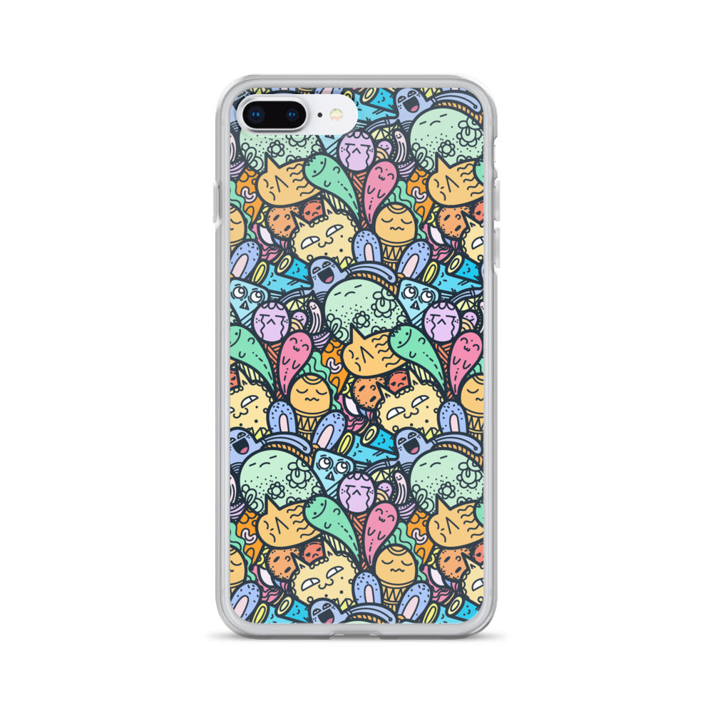 Kawaii Monster Doodles Phone Case