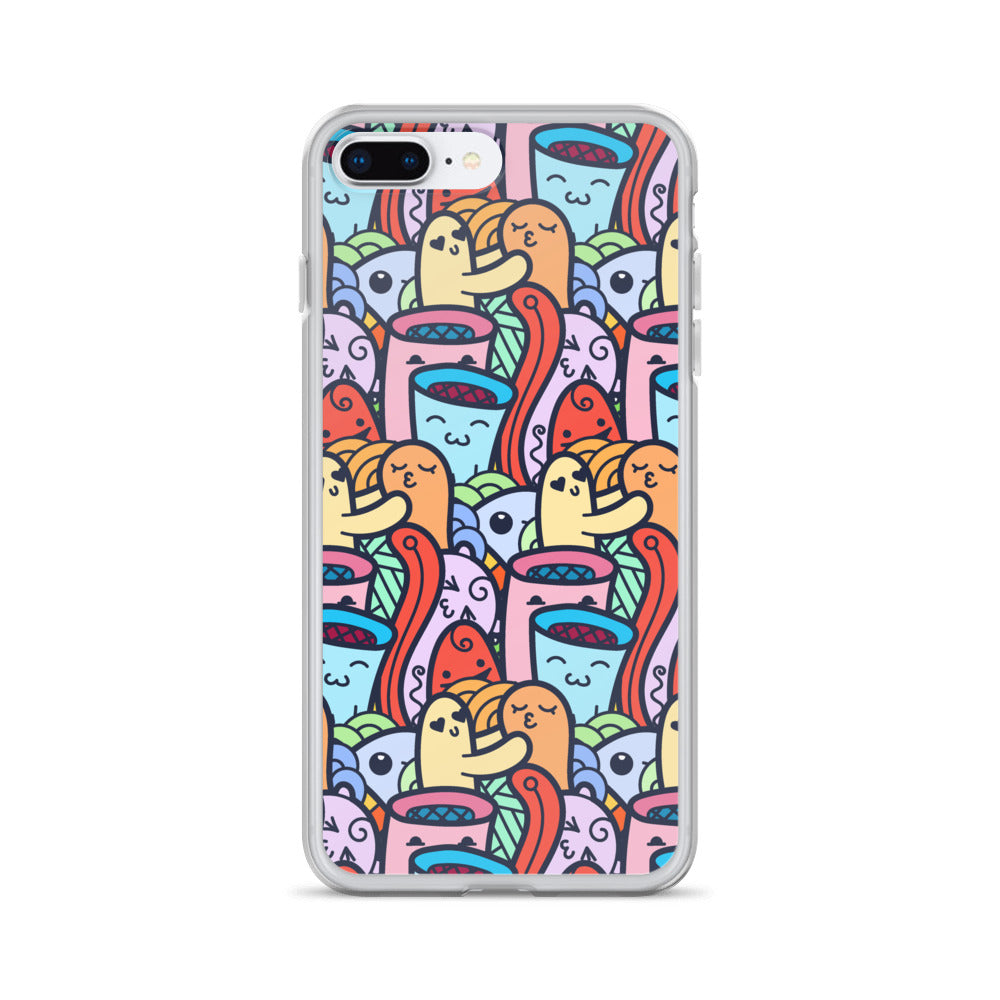 Colorful Kawaii Doodles Phone Case