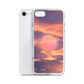 Aesthetic Orange Sunset Clouds iPhone Case