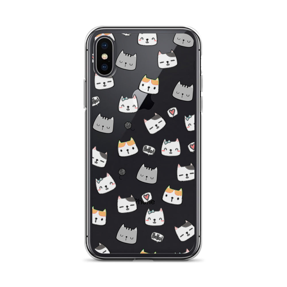 Cute Kawaii Kitty iPhone Case