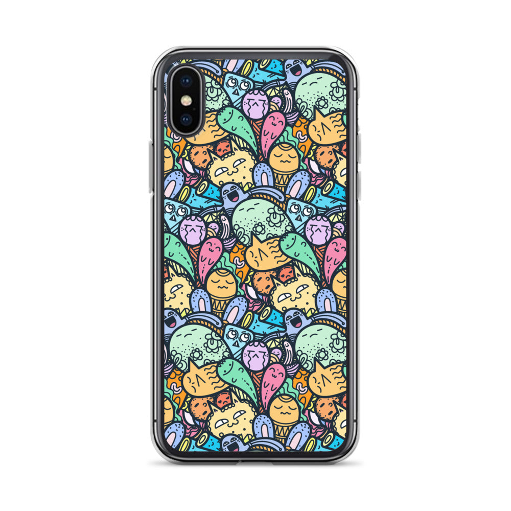 Kawaii Monster Doodles Phone Case