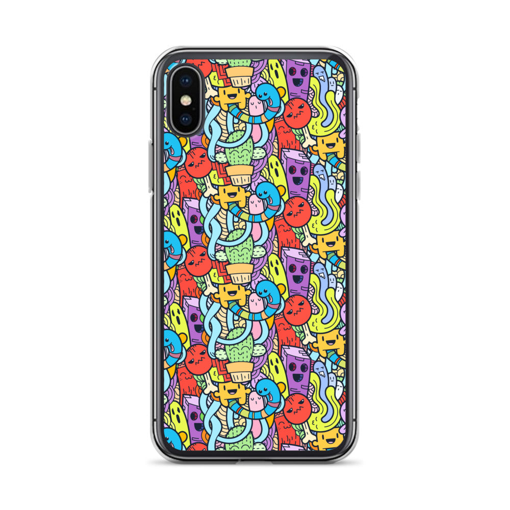 Kawaii Doodles iPhone Case