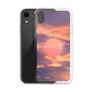 Aesthetic Orange Sunset Clouds iPhone Case