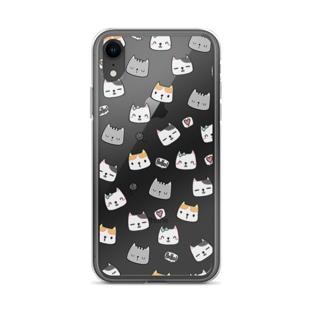 Cute Kawaii Kitty iPhone Case