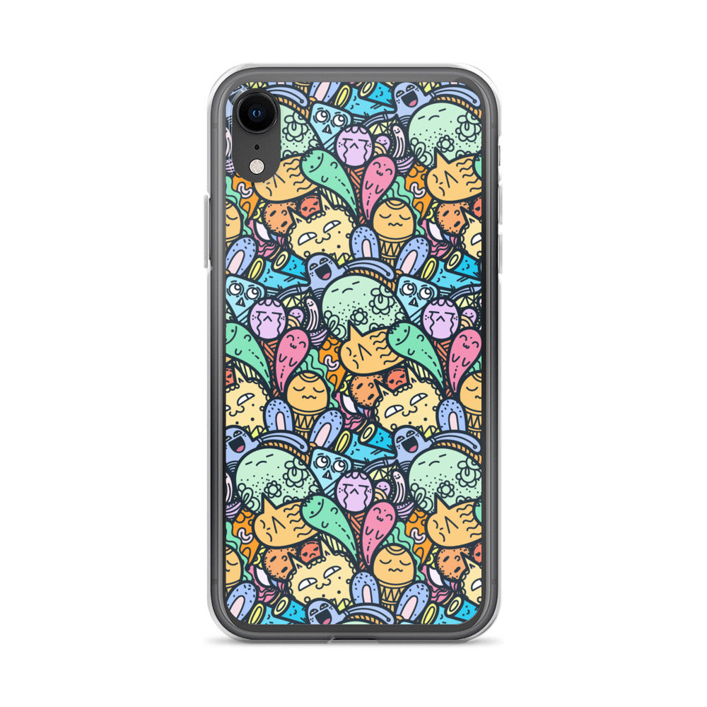 Kawaii Monster Doodles Phone Case