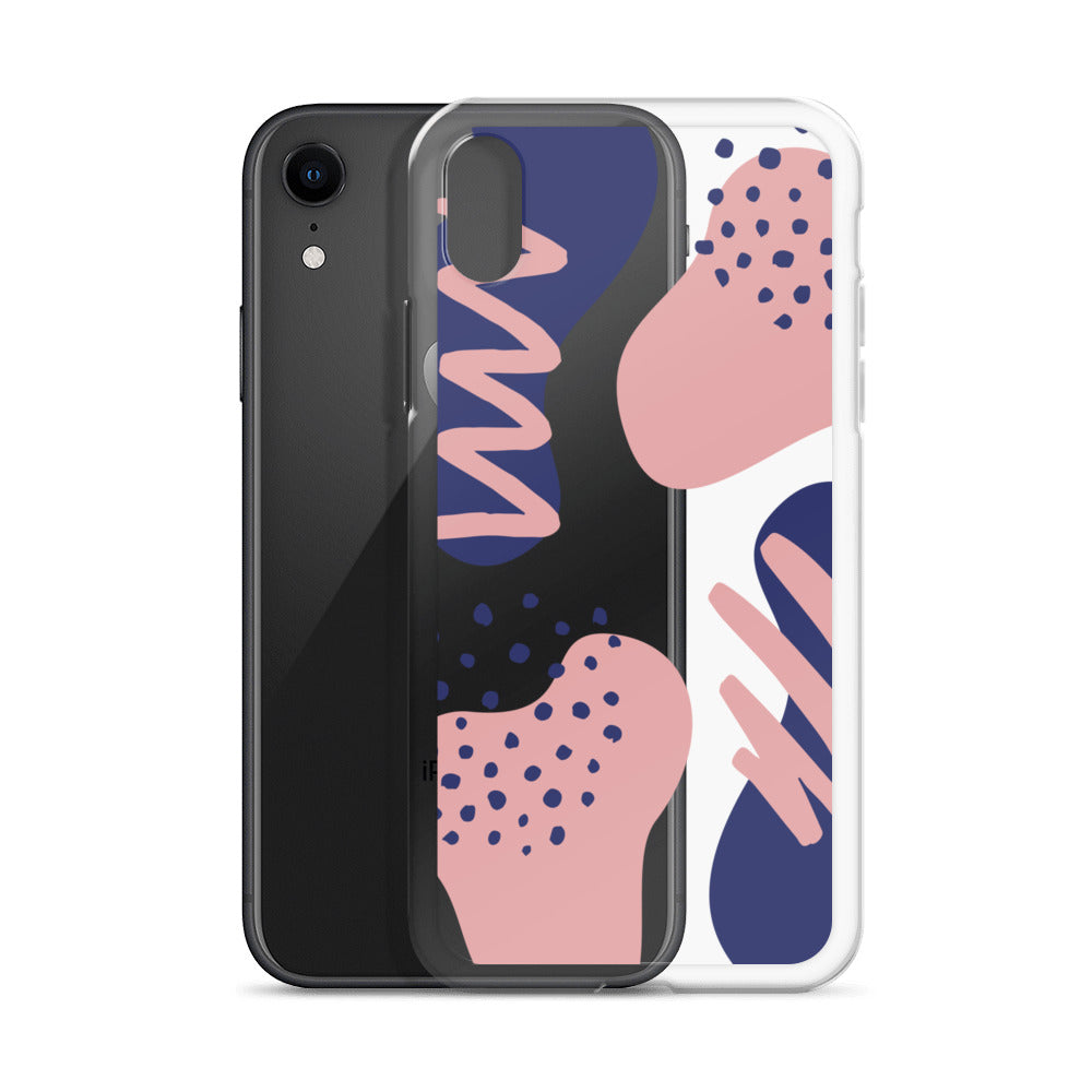 Abstract Geometric Shapes iPhone Case