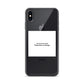 I'm Out of My Mind Please Leave a Message iPhone Case