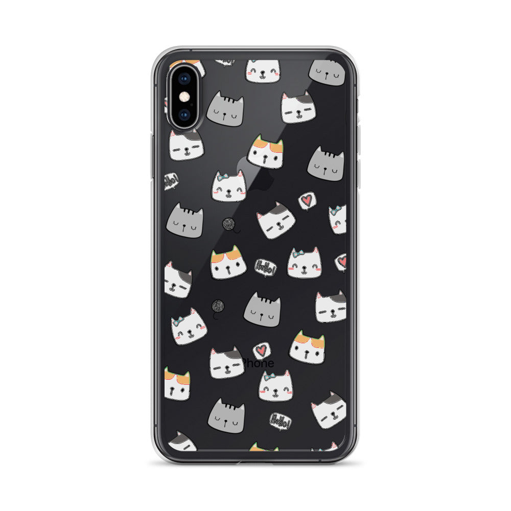 Cute Kawaii Kitty iPhone Case