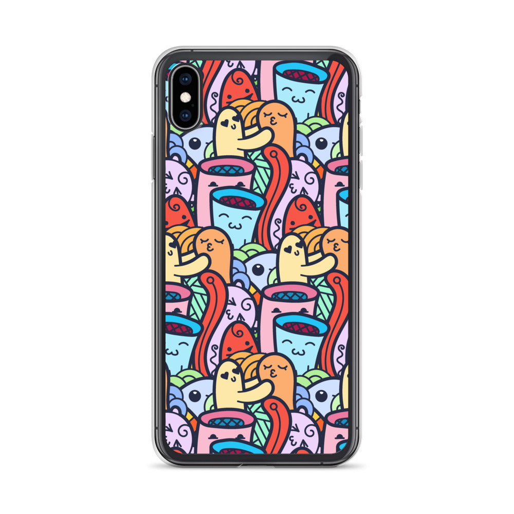 Colorful Kawaii Doodles Phone Case