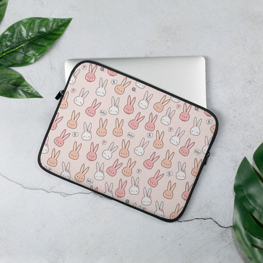 Kawaii Bunny Laptop Sleeve