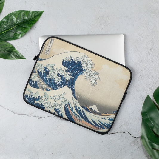 Great Wave Off Kanagawa Japanese Laptop Sleeve