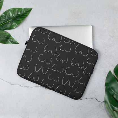 Boobs Feminist Laptop Sleeve