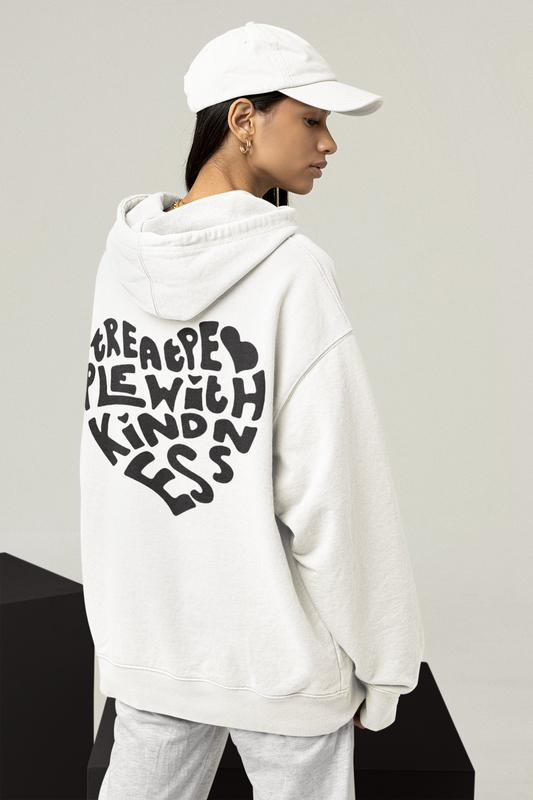 Treat People With Kindness TPWK Hoodie White