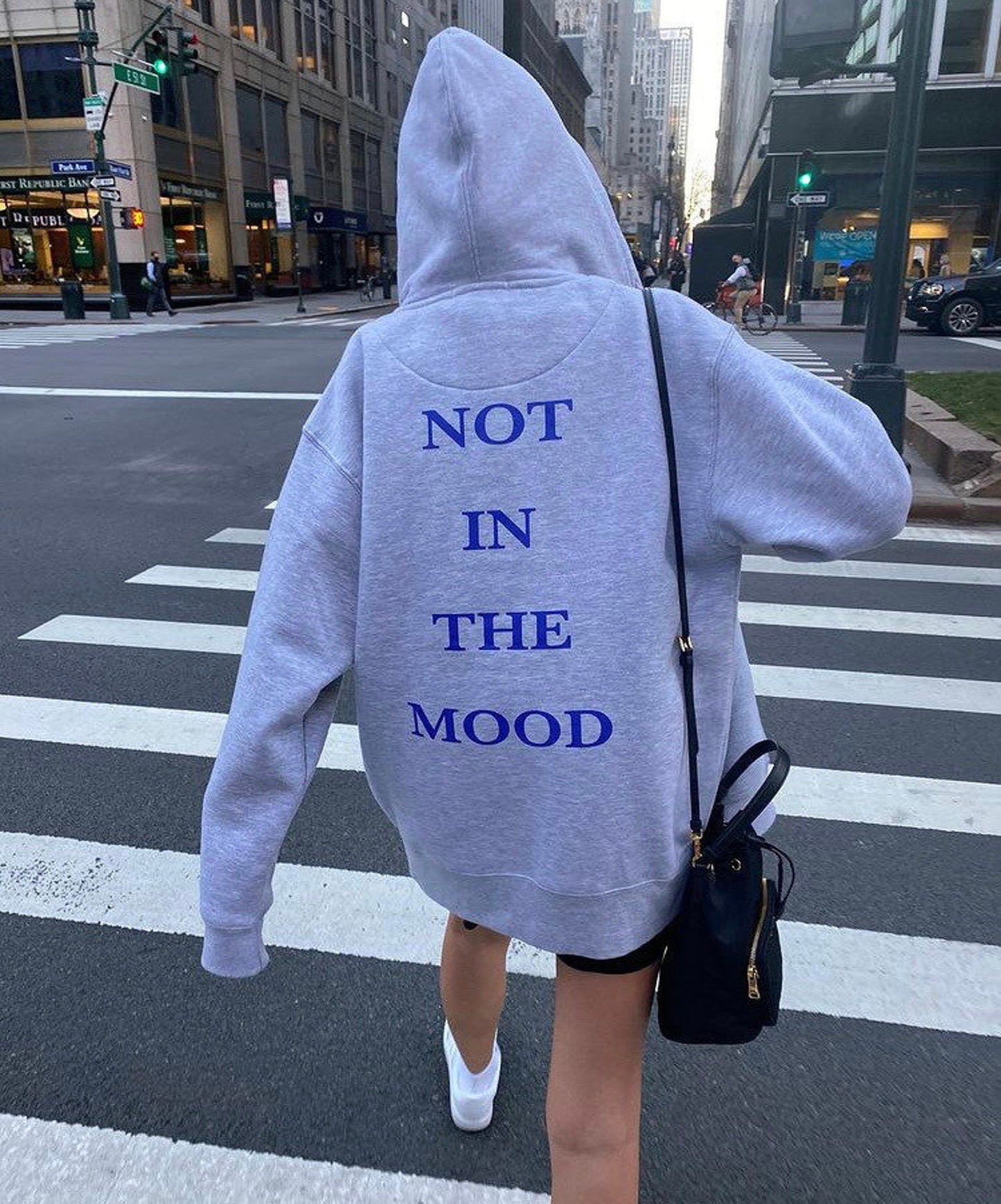 Not In The Mood Hoodie Sport Grey