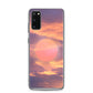 Aesthetic Orange Sunset Clouds iPhone Case