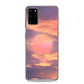 Aesthetic Orange Sunset Clouds iPhone Case