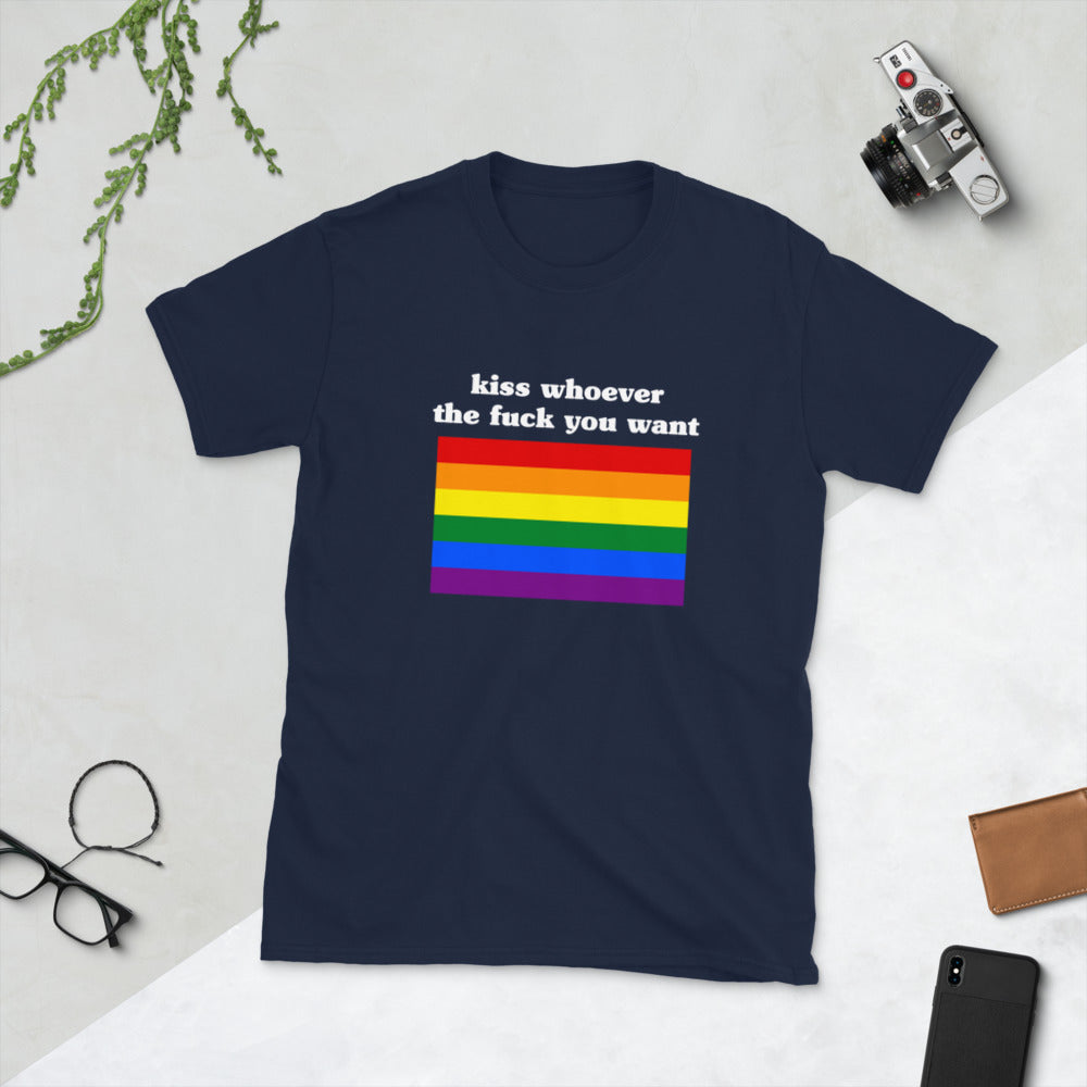 Kiss Whoever The Fuck You Want T-Shirt