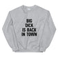 Big D*ck Is Back In Town Sweatshirt