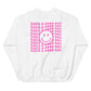 Have a Good Day Retro Smiley Face Sweatshirt White