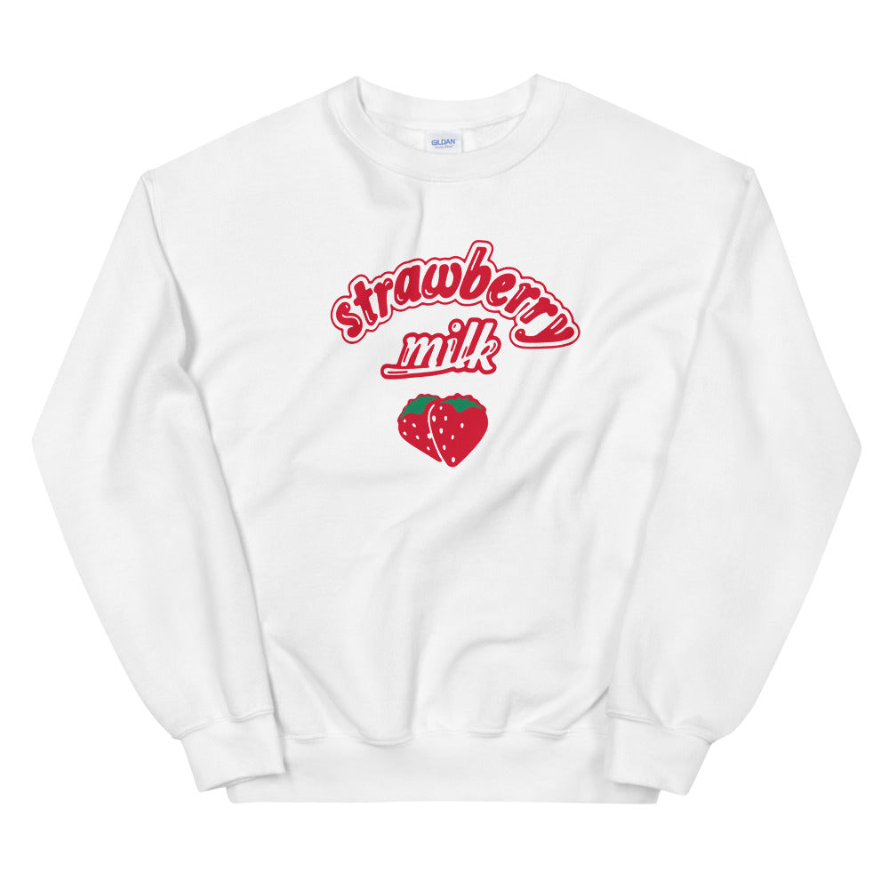 Kawaii Strawberry Milk Sweatshirt