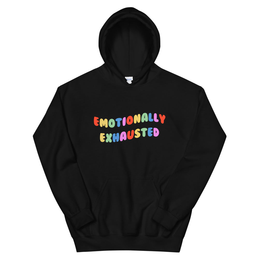 Emotionally Exhausted Edgy eGirl Hoodie