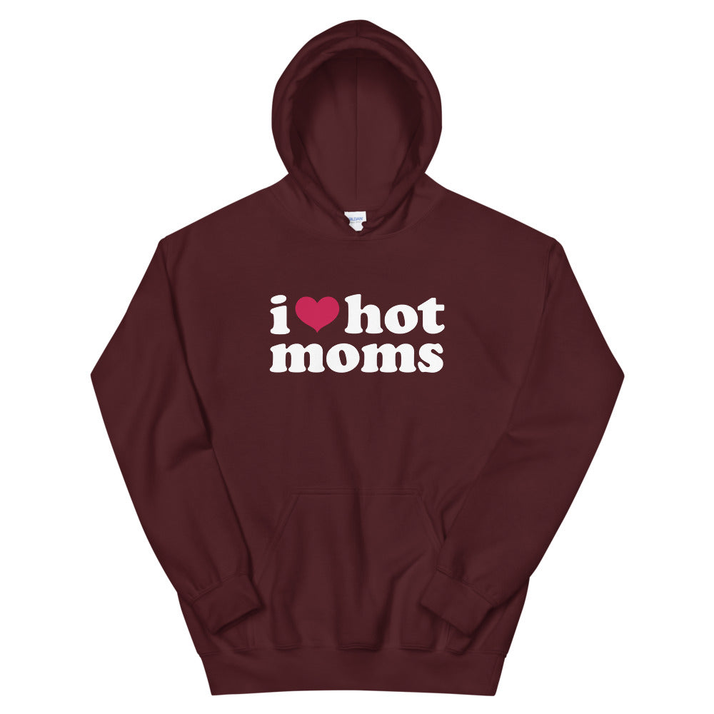 I love hot moms hoodie sale