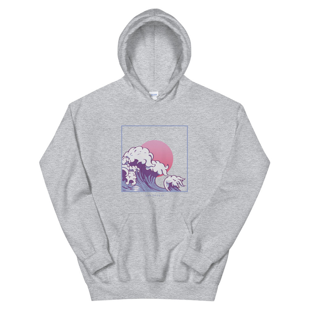 And So It Is Ocean Wave Japanese Aesthetic Hoodie