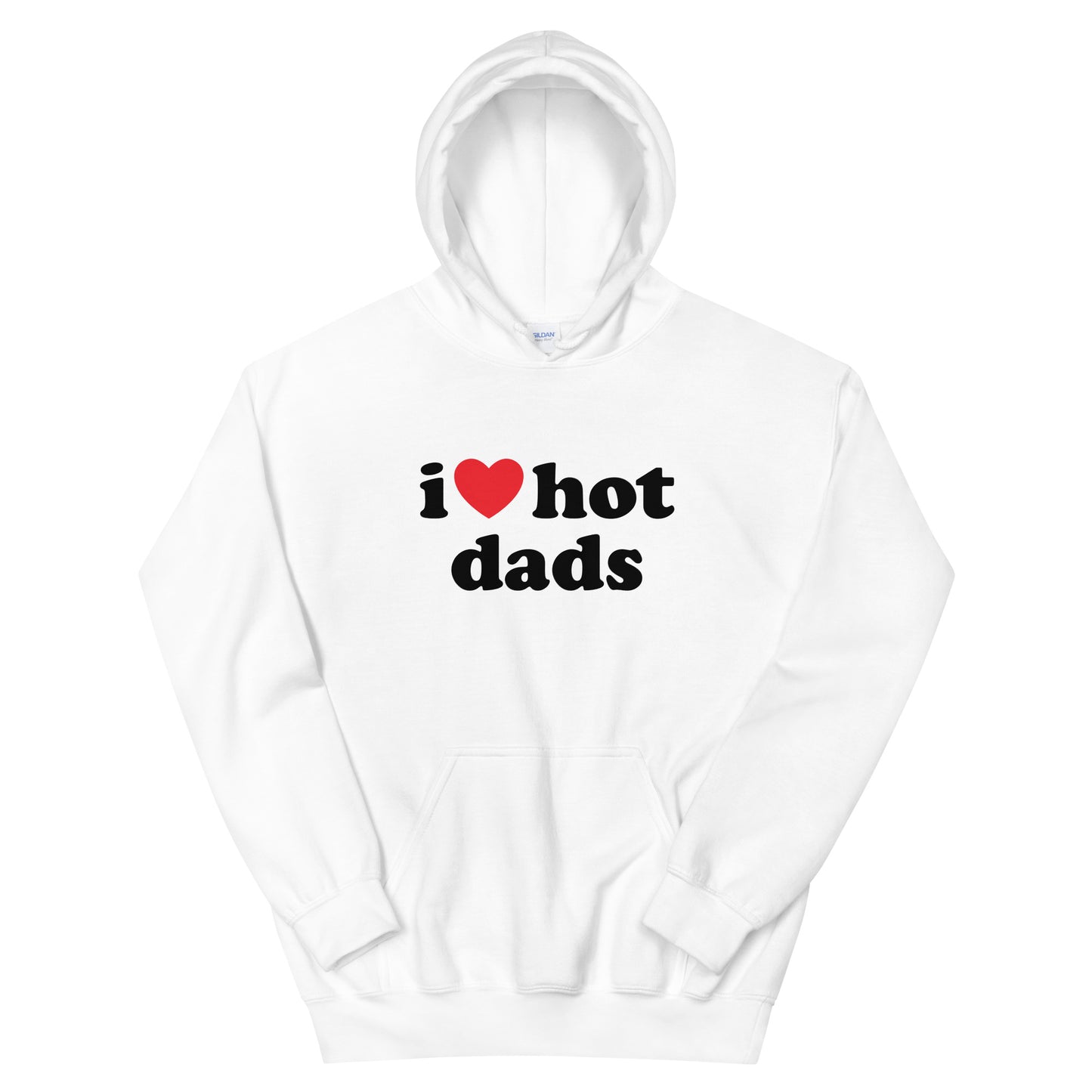 I Love Hot Dads Hoodie