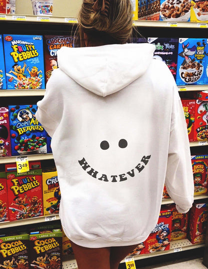 Whatever Face Hoodie